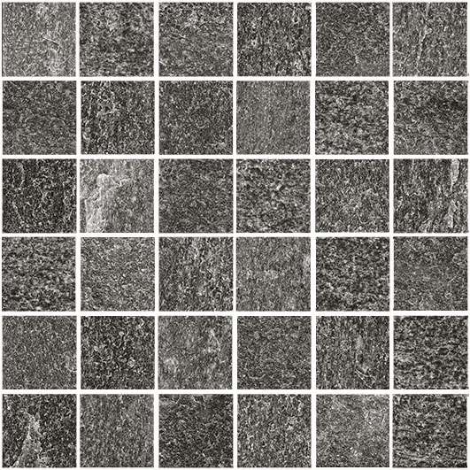 Мозаика Terratinta Oppdal Kull TTOP03M5N, цвет серый, поверхность матовая, квадрат, 300x300