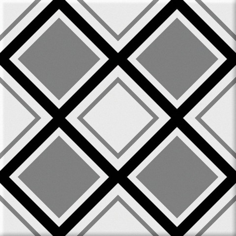 Керамогранит Geotiles Geomix Vendome, цвет чёрный, поверхность натуральная, квадрат, 223x223