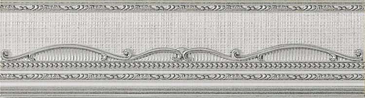 Бордюры El Molino Hermes Plata-Perla Cenefa, цвет серый, поверхность матовая, прямоугольник, 80x300