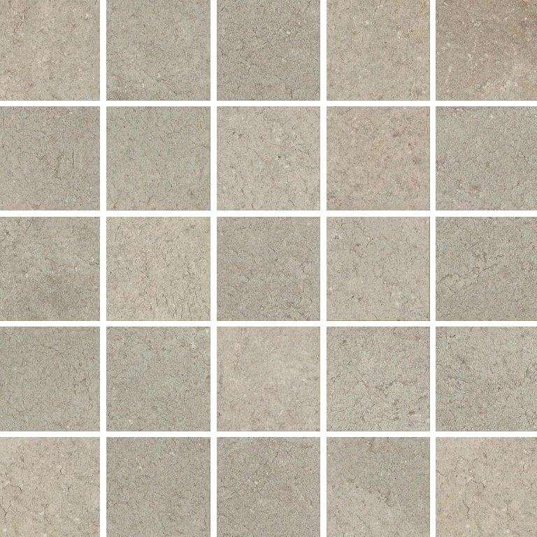 Мозаика Piemme Bits&Pieces Mosaico Pearl Gray 01278, цвет бежевый, поверхность матовая, квадрат, 300x300