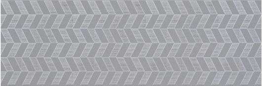 Декоративные элементы Supergres Melody Grey Decoro Geometrico MGDG, цвет серый, поверхность глянцевая, прямоугольник, 250x750