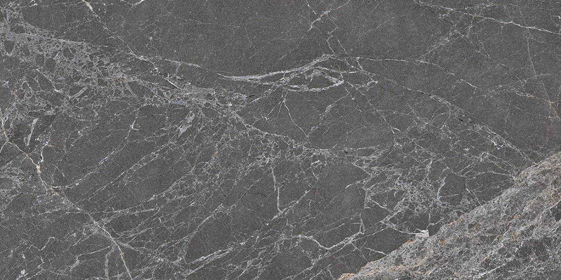 Керамогранит Pamesa At .Murano Gris, цвет серый, поверхность полированная, прямоугольник, 600x1200