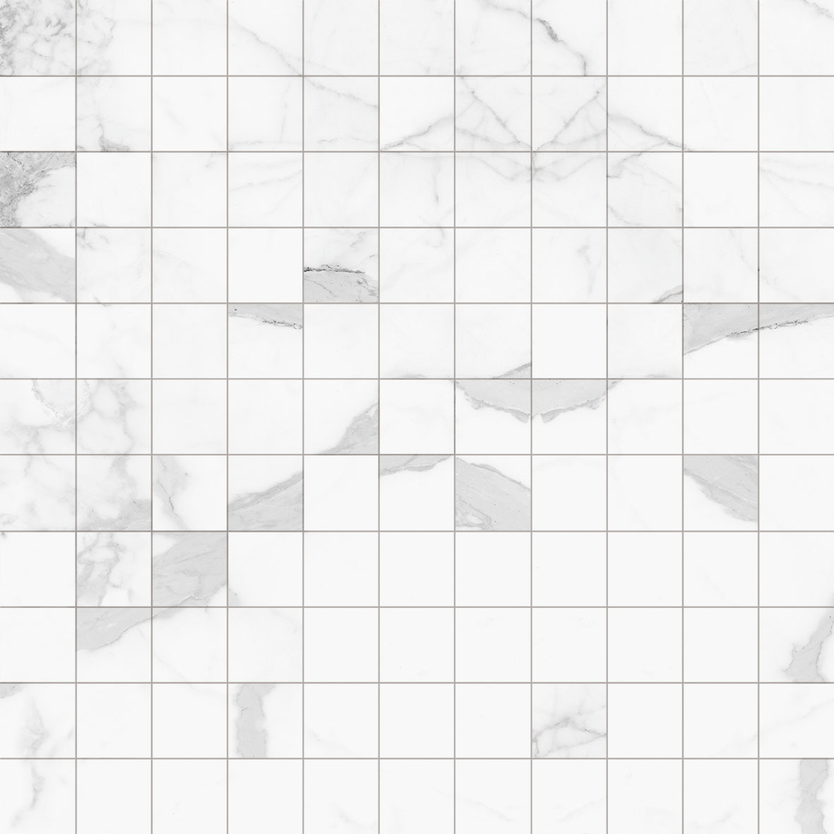 Мозаика Peronda D.Citizen-B/2,5 17593, цвет белый, поверхность глянцевая, квадрат, 300x300