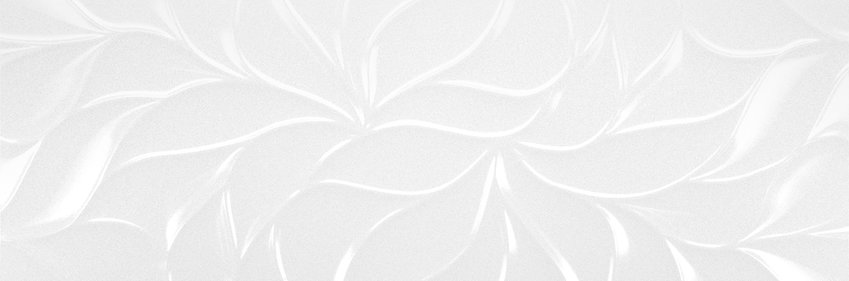 Керамическая плитка Benadresa Blanco Brillo Leaves, цвет белый, поверхность глянцевая, прямоугольник, 300x900