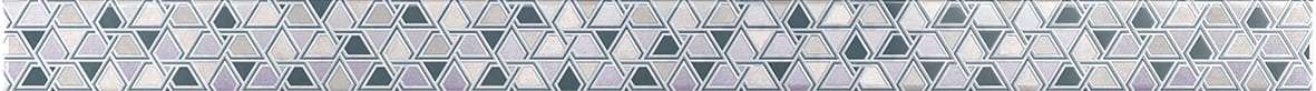 Бордюры Axima Ницца Бордюр, цвет разноцветный, поверхность глянцевая, прямоугольник, 35x500