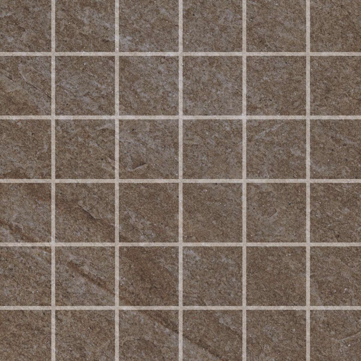 Мозаика Alfalux Stonequartz Porfido Mosaico 7159081, цвет коричневый, поверхность матовая, квадрат, 300x300