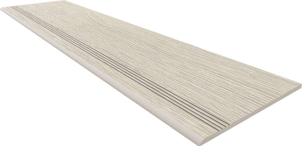 Ступени Estima Kraft Wood Steptrade Nordic KW00 70613, цвет белый, поверхность структурированная, прямоугольник, 300x1200