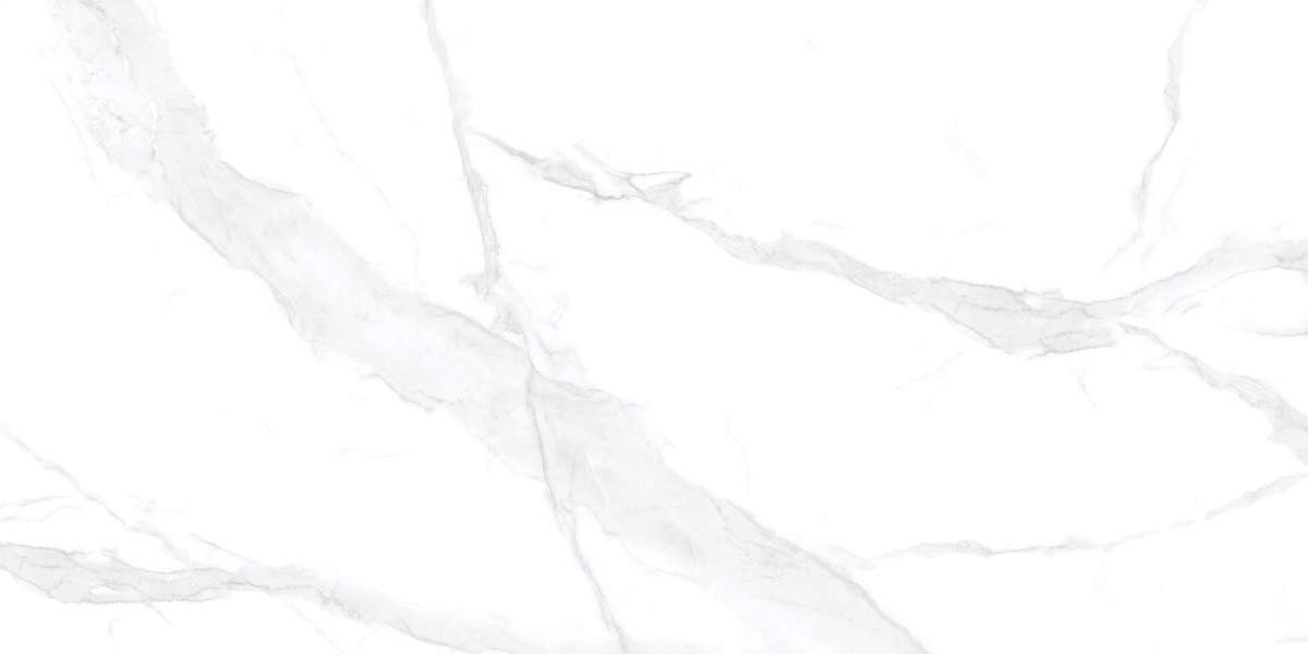 Керамогранит Bonaparte Porcelain Tile T126063, цвет белый, поверхность полированная, прямоугольник, 600x1200