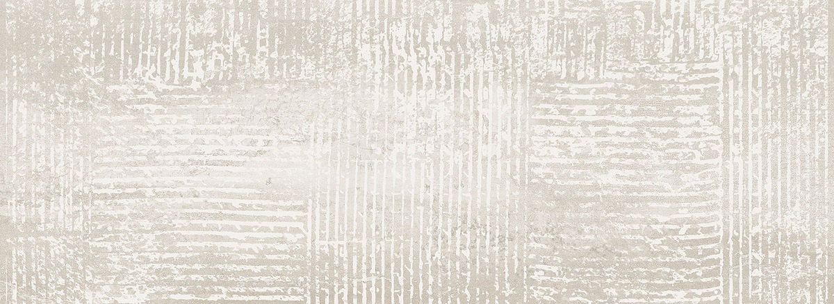 Керамическая плитка Tubadzin Grunge White Str, цвет белый, поверхность матовая рельефная, прямоугольник, 330x900