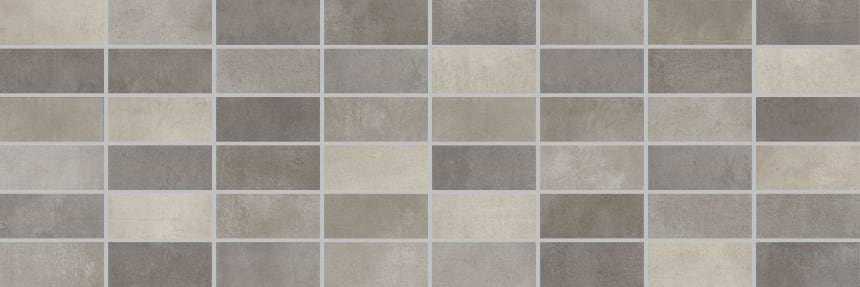 Мозаика Lasselsberger Фиори Гриджио 1064-0103, цвет серый, поверхность матовая, прямоугольник, 200x600