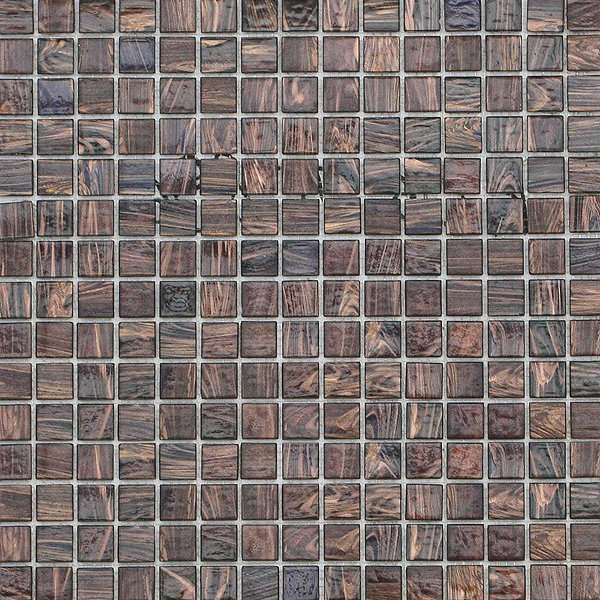 Мозаика JNJ Mosaic Mixed Colored 892JC, цвет коричневый, поверхность глянцевая, квадрат, 327x327