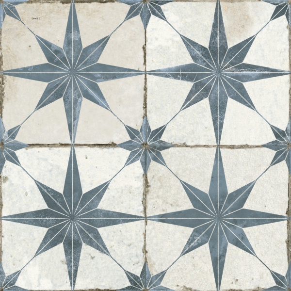 Керамическая плитка Peronda Fs Star Blue 32448, цвет голубой, поверхность матовая, квадрат, 450x450