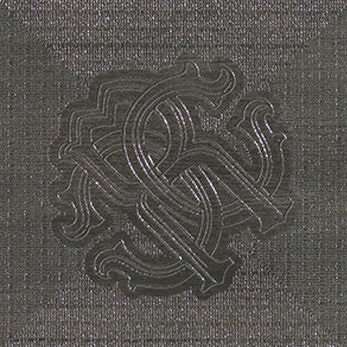 Вставки Roberto Cavalli Signoria Firma Araldica Ebano 557909, цвет чёрный, поверхность матовая, квадрат, 250x250