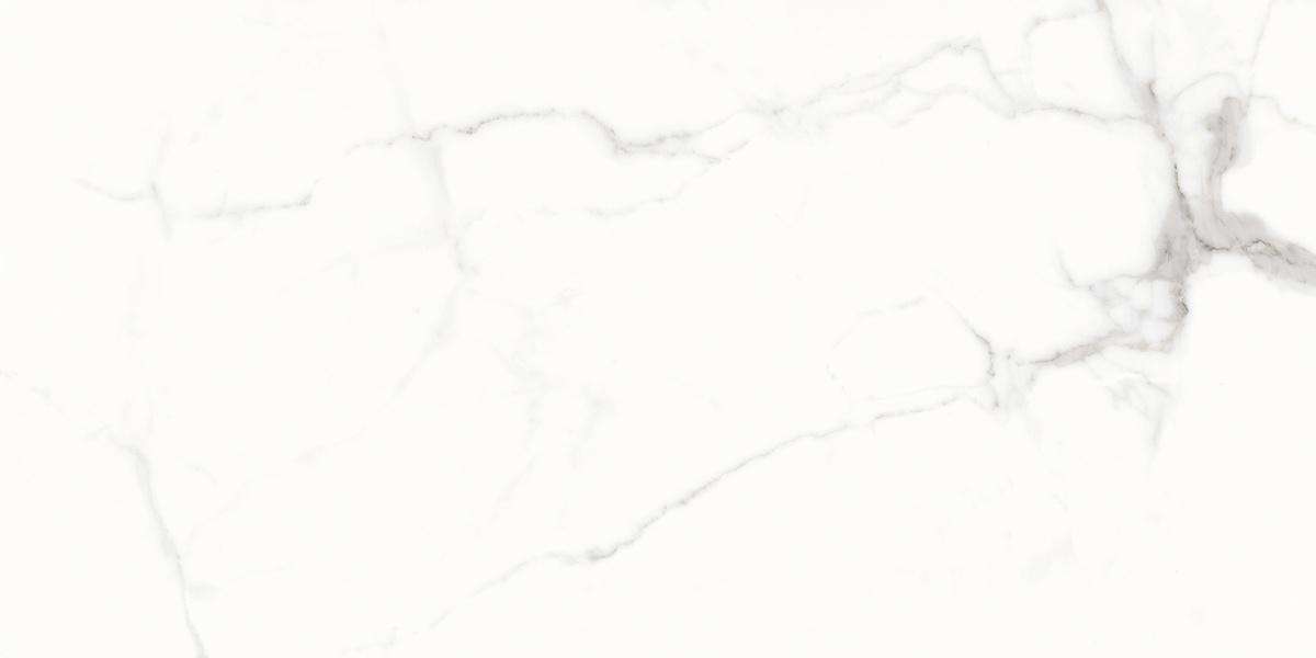 Керамогранит Laparet Calacatta Royal Satin, цвет белый, поверхность сатинированная, прямоугольник, 600x1200