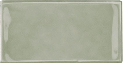Керамическая плитка Bestile Bondi Metro Green, цвет зелёный, поверхность матовая, кабанчик, 75x150