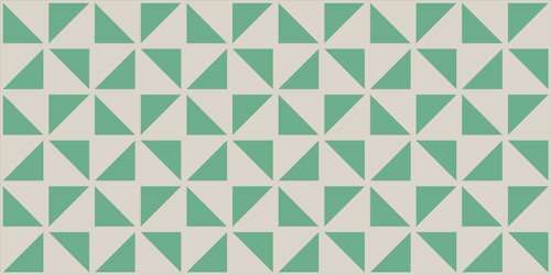 Декоративные элементы Vives Rivoli Denoyez Oliva, цвет зелёный, поверхность глянцевая, кабанчик, 100x200