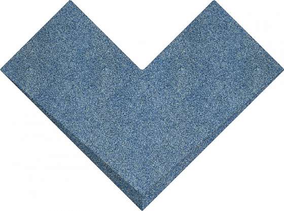 Керамическая плитка Wow Boho Elle Blue Raku 118703, цвет синий, поверхность матовая, квадрат, 200x200