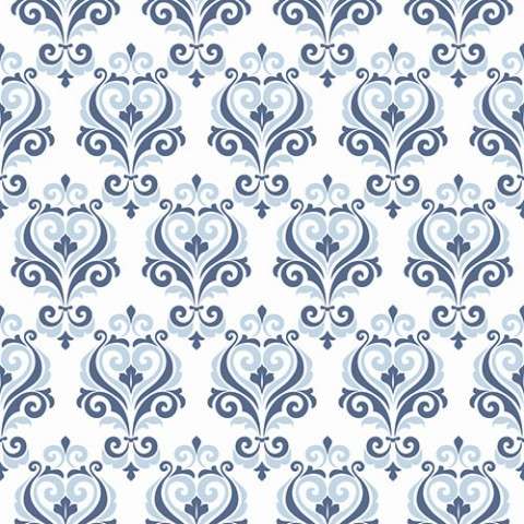 Декоративные элементы Vallelunga Colibri Blu Dec B2 6000339, цвет синий, поверхность матовая, квадрат, 125x125