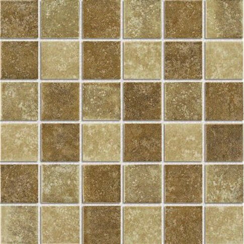Мозаика NS Mosaic PR4848-07, цвет коричневый, поверхность матовая, квадрат, 306x306
