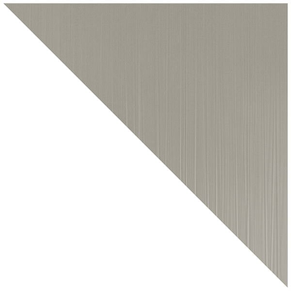 Декоративные элементы Italon Element Silk Titanio Edge 600080000398, цвет серый, поверхность матовая, квадрат, 240x240
