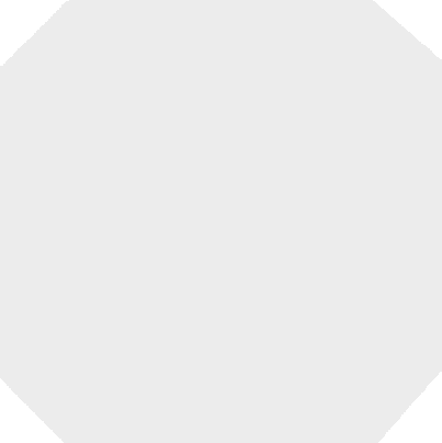 Керамическая плитка Vives Monocolor Octogono Alaska, цвет белый, поверхность матовая, квадрат, 316x316