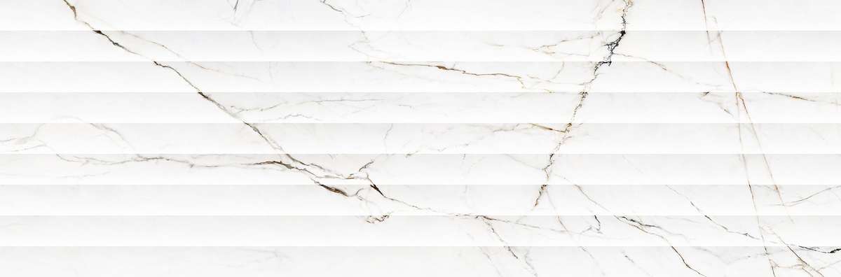 Керамическая плитка Pamesa Cr.Torano Brillo Relief Rec., цвет белый, поверхность глянцевая рельефная, прямоугольник, 333x1000