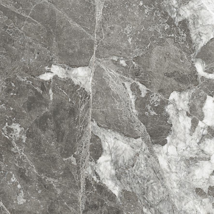 Керамогранит Laparet Lustros paradiso gris полированный, цвет белый серый, поверхность полированная, квадрат, 600x600