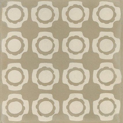 Декоративные элементы Apavisa Encaustic Beige Decor, цвет бежевый, поверхность матовая, квадрат, 300x300