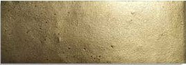 Керамогранит Wow Pottery Gold 123896, цвет золотой, поверхность матовая, под кирпич, 50x150