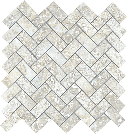 Мозаика La Fabbrica Imperial Spina Di Pesce Trevi 155302, цвет серый, поверхность матовая, квадрат, 300x300