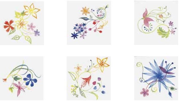 Декоративные элементы Bardelli Boontje. Primavera Colore 2. Bianco Extra, цвет разноцветный, поверхность глянцевая, квадрат, 200x200
