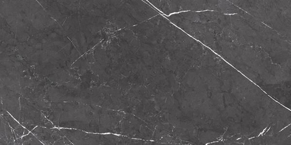 Керамическая плитка Cersanit Royal Stone Черный RSL231, цвет чёрный, поверхность глянцевая, прямоугольник, 298x598