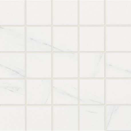Мозаика Piemme Marmi-Reali Mat Mosaico Carrara 00401, цвет белый, поверхность матовая, квадрат, 300x300