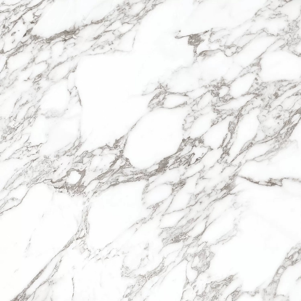 Широкоформатный керамогранит Staro Slab Arabescato Oscuro Elegance Polished, цвет белый серый, поверхность полированная, квадрат, 1200x1200