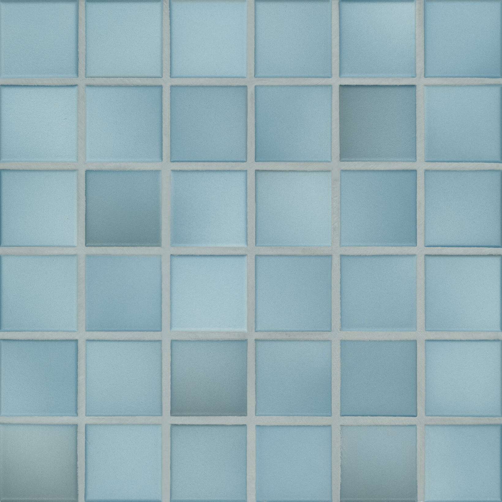 Мозаика Jasba Fresh Denim Blue-Mix 41426H, цвет голубой, поверхность матовая, квадрат, 297x297