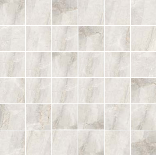 Мозаика Cerdomus Sybil Mosaico 4,7 Light Grey Nat. 84488, цвет серый, поверхность матовая, квадрат, 300x300