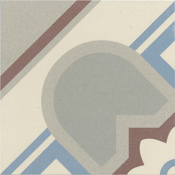 Керамогранит Revoir Paris Bel Histoire Maurice VVS1515_029, цвет разноцветный, поверхность матовая, квадрат, 150x150