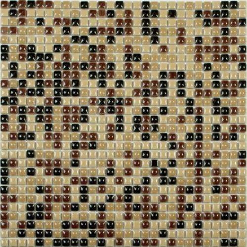 Мозаика NS Mosaic C-103, цвет бежевый, поверхность глянцевая, квадрат, 305x305
