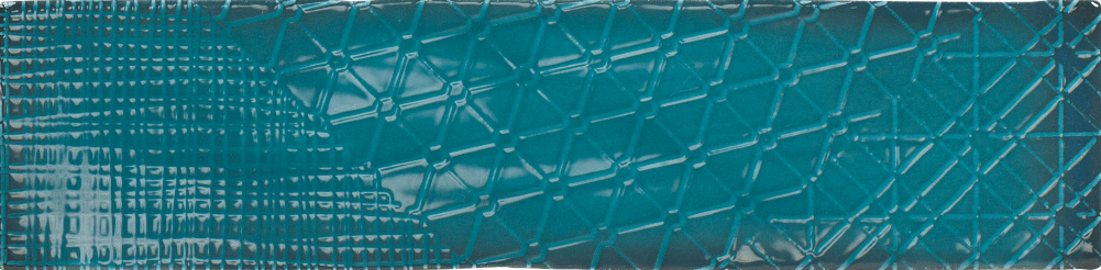 Керамическая плитка Harmony Pasadena Green 21099, цвет бирюзовый, поверхность глянцевая, прямоугольник, 75x300