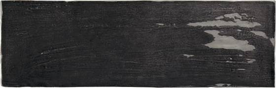 Керамическая плитка Equipe La Riviera Tourmaline 25849, цвет чёрный тёмный, поверхность глянцевая, прямоугольник, 65x200