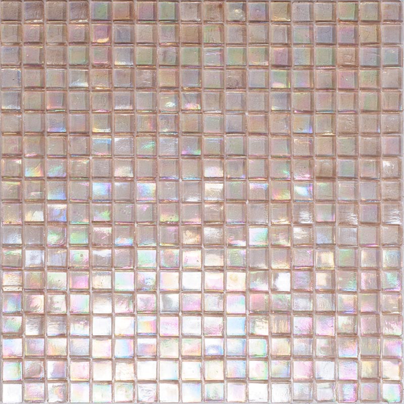 Мозаика Alma Mosaic Art NM40, цвет слоновая кость, поверхность глянцевая, квадрат, 150x150