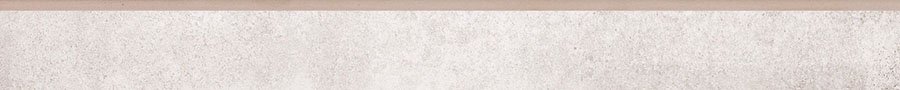 Бордюры Cerrad Lukka Bianco Цоколь, цвет белый, поверхность матовая, прямоугольник, 80x797