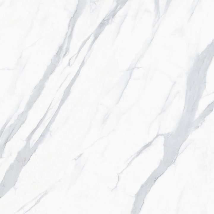 Керамогранит Sant Agostino Themar Statuario Venato 120120 KRY CSASVK1212, цвет белый, поверхность полированная, квадрат, 1200x1200