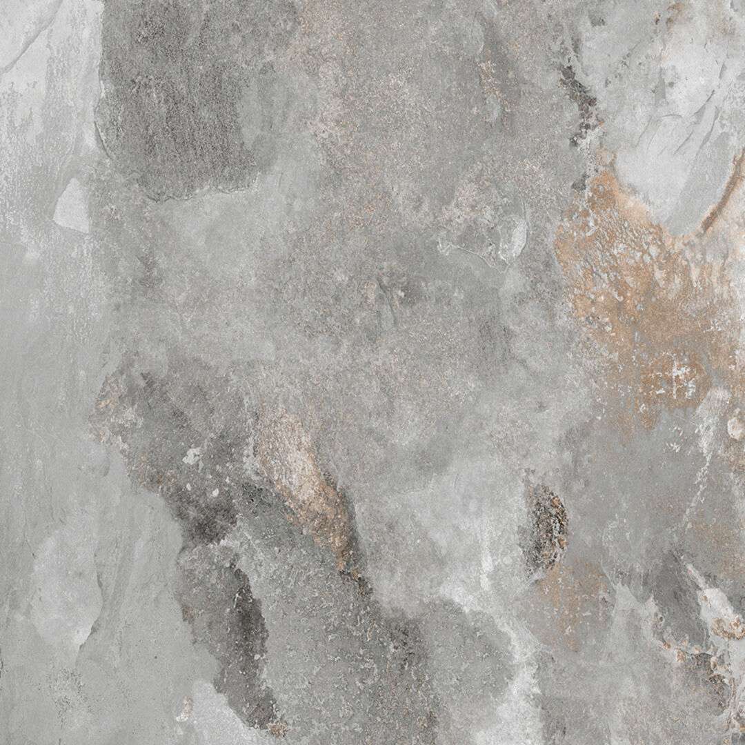 Керамогранит Pamesa Slate Way Ash Rect., цвет серый, поверхность полированная, квадрат, 600x600