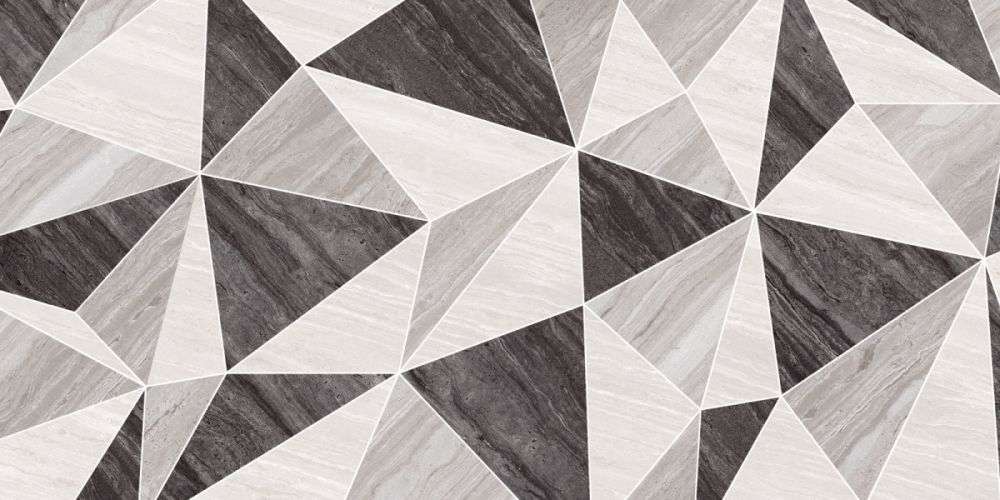 Декоративные элементы Ceracasa R Deco Solei Pulido Grey, цвет серый, поверхность глянцевая, прямоугольник, 491x982