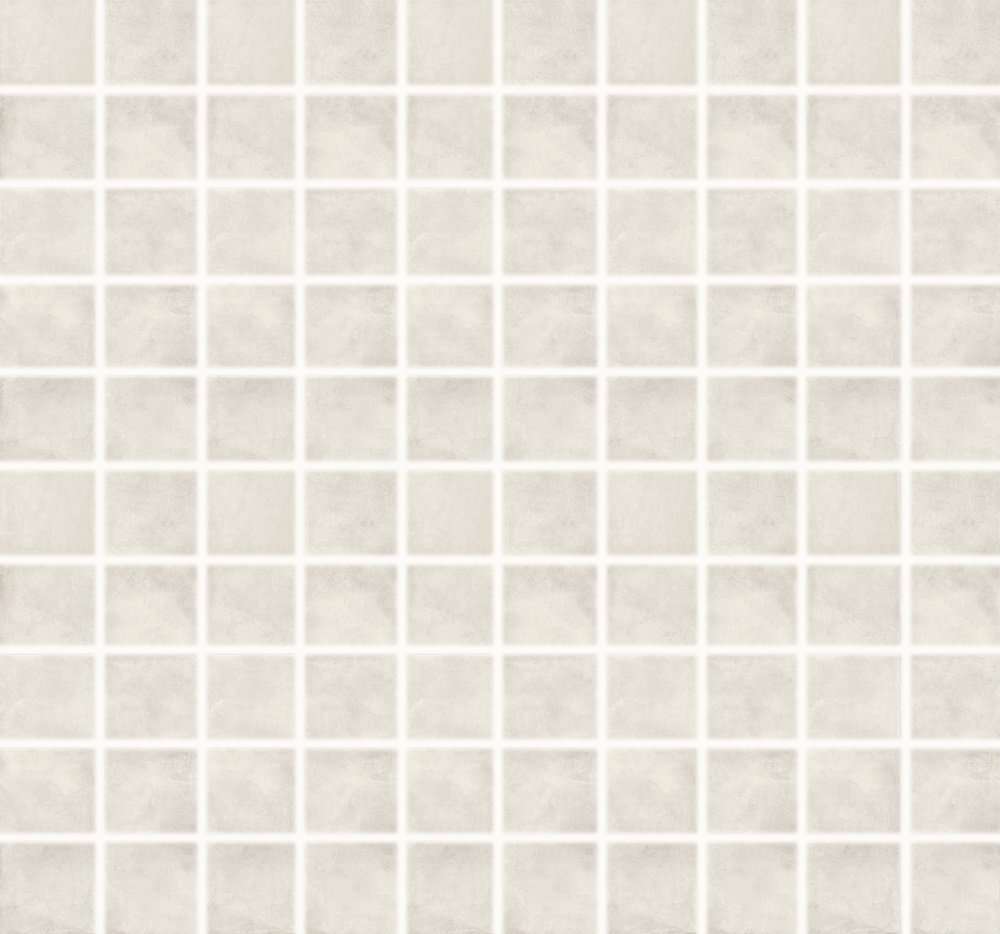 Мозаика Terratinta Kos Vit TTKO01M3N, цвет белый, поверхность матовая, квадрат, 300x300