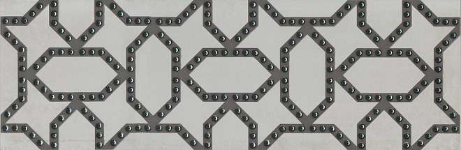 Декоративные элементы Kerama Marazzi Декор Раваль обрезной DC\A08\13059R, цвет серый, поверхность матовая, прямоугольник, 300x895