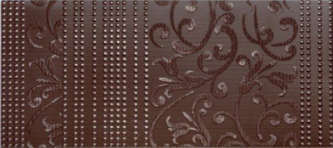 Декоративные элементы Cinca Caesars Brown Nellis 4030/005, цвет коричневый, поверхность матовая, прямоугольник, 250x550