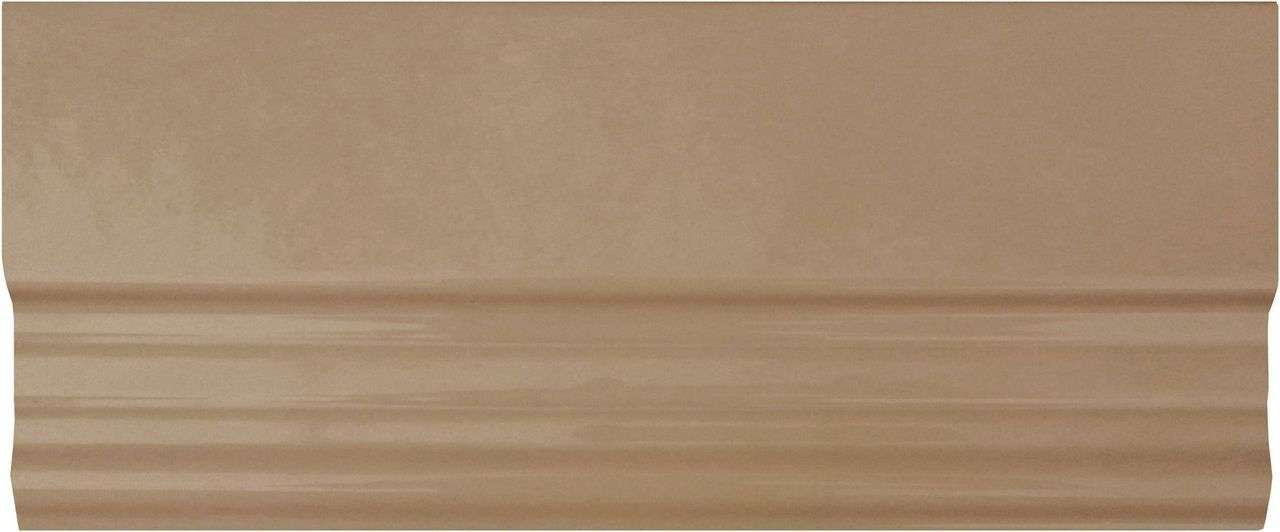 Бордюры Fap Manhattan Sand Alzata, цвет бежевый, поверхность глянцевая, прямоугольник, 125x300