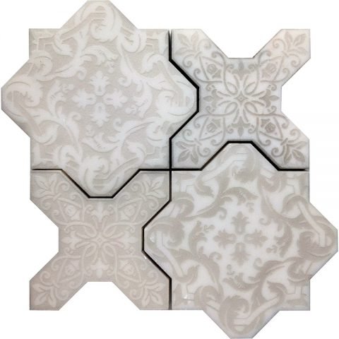 Керамическая плитка Skalini Pantheon PNV Antico, цвет серый, поверхность матовая, квадрат, 239x239